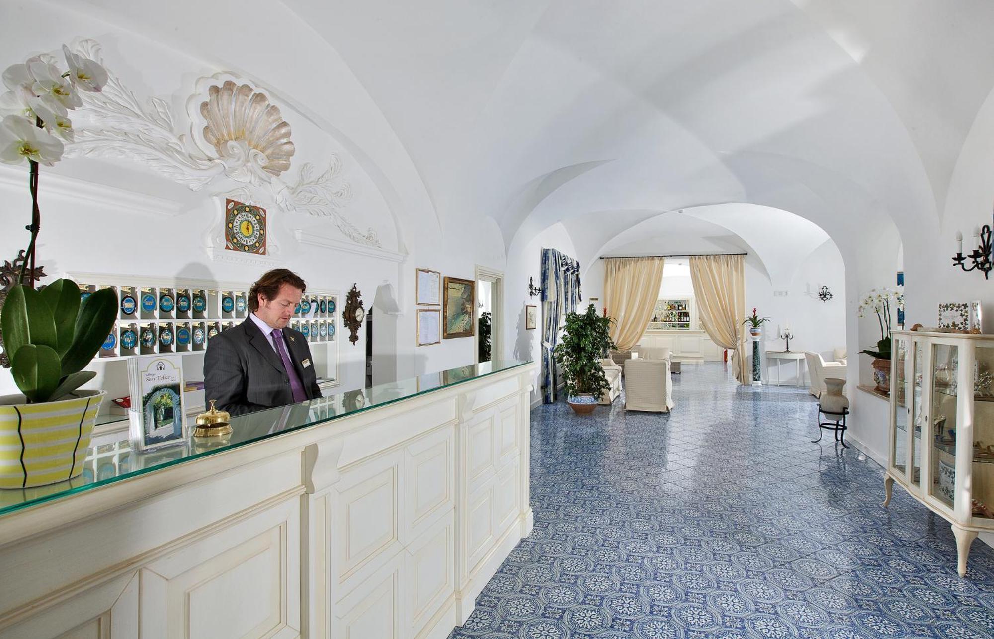 Hotel San Felice Капри Экстерьер фото